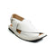 HEEL WHITE Kaptaan Chappal (KNW-1111)